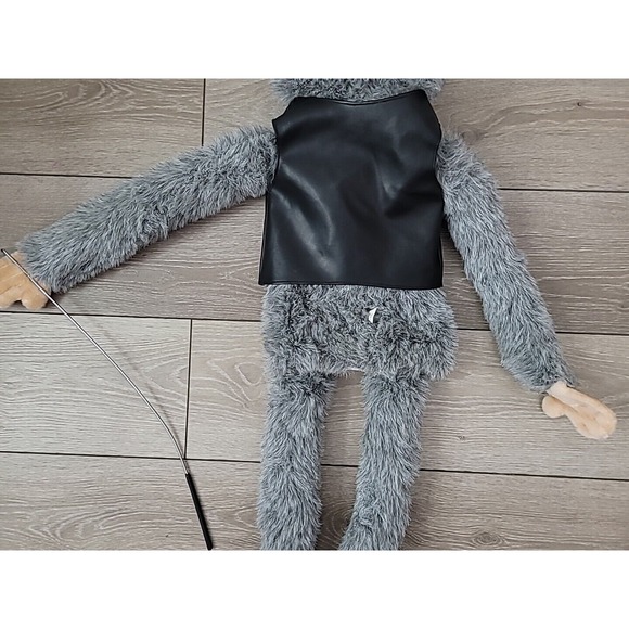 VTG. SUNNY & CO. FULL BODY‎ WRAP AROUND GRANDPA MONKEY PUPPET MOVEABLE MOUTH ARM - Picture 10 of 12